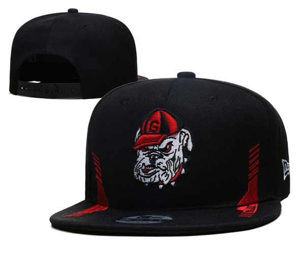 Georgia Bulldogs Stitched Snapback Hats 004